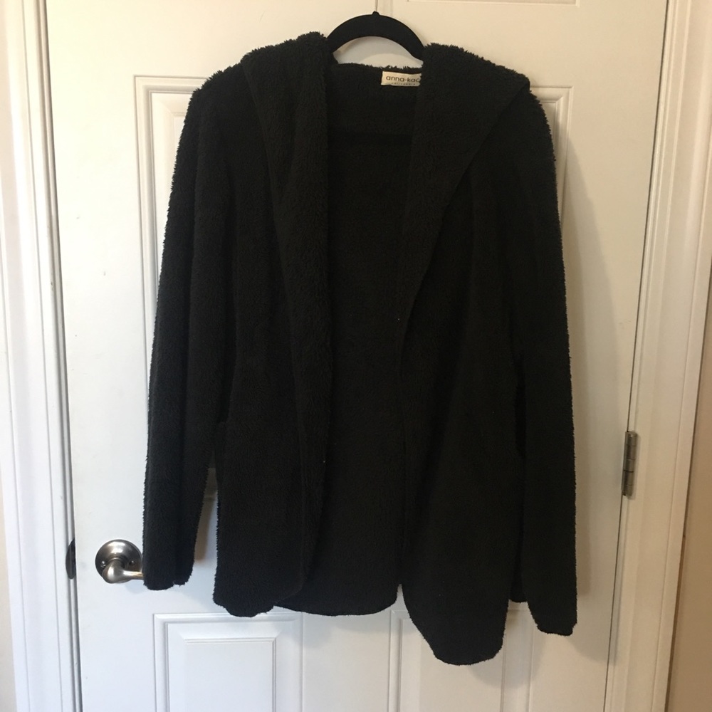 black teddy jacket